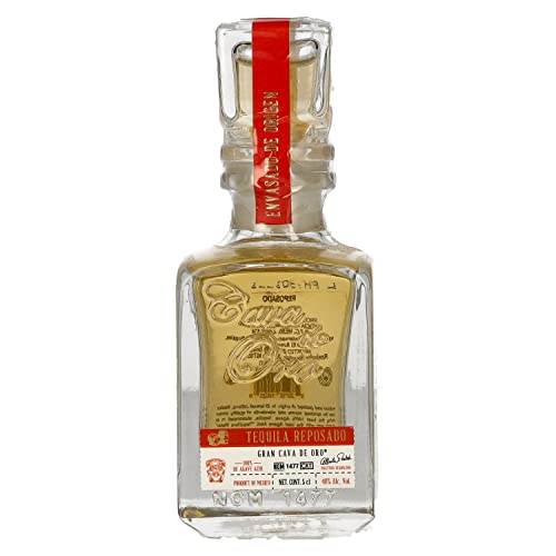 Gran Cava de Oro Tequila REPOSADO 100% de Agave Azul 40% Vol. 0,05l Cover