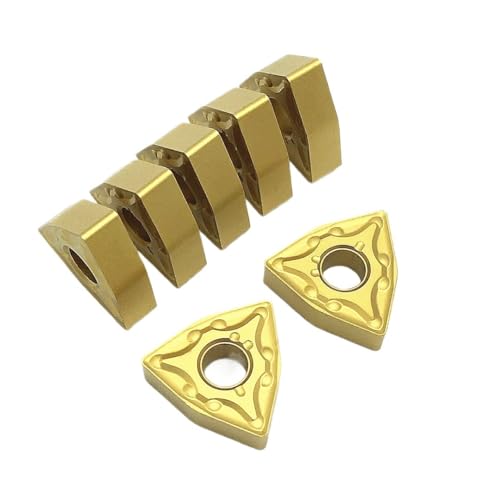 Fresas de torno CNC pack 10 piezas WNMG080408 UE6020 miniatura 2