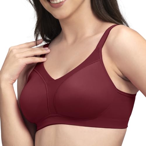Image of KYANDO Women's Wire Free Non Padded Super Support Bra for Everyday /Regular Wear