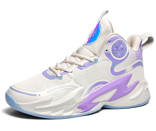 Chaussures de basket-ball homme montantes respirantes durables Bolognifi pour sport