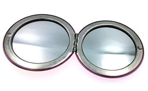 Miao Wu Makeup Compact Mirror Personal Makeup Mirror Portable Travel Handheld Foldable Double Sided Mirror With Crystal Star #TOP4