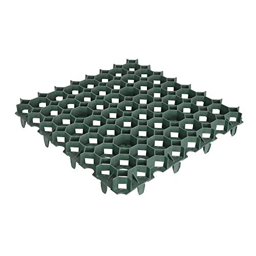 Jardibric - Dalle à Gazon 50 x 50cm - Dalle à engazonner Vert 100% Recyclé Cover