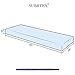 Subrtex RV Foam Cushion Insert Upholstery Foam Pad High Density Sofa Seat Square Foam Replacement for Loveseat Sofa Firm Quality Foam Sheet, Great for DIY, 5''Height x 24''Width x 72''Length