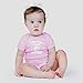 AW Fashions Born to Play Soccer with Dad Baby Bodysuit Funny Family Newborn Outfit for Boys or Girls (6 Months, Pink)