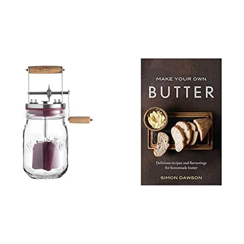 Kilner Glass Butter Churner for Homemade Butter Cover