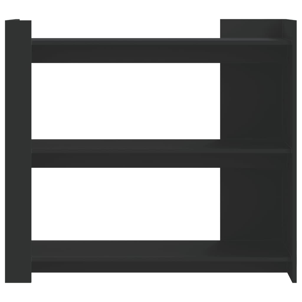 Mesa consola clásica negra de madera multicapa 100 x 35 x 90 cm con estantes, mueble de almacenamiento resistente a la humedad para salón, amplio espacio de exposición