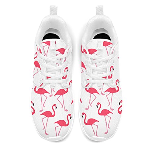 Beautiful Flamingos Shoes for Women Walking Running Athletic Lightweight Shoes Tennis Sports Comfortable Sneaker Gifts2