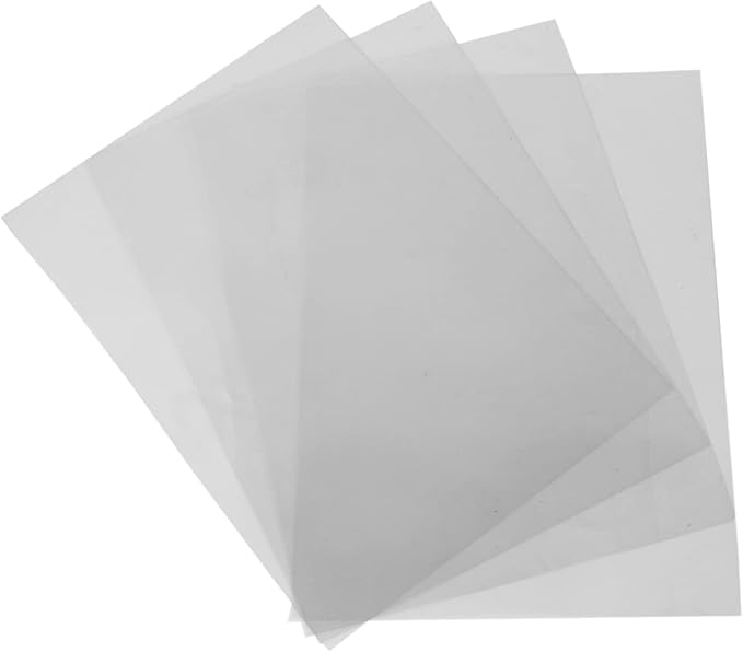 RAYSON Binding Covers, 200micron, A4, PVC Plastic Binder Covers for