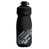 Podium Dirt Series Mountain Bike Mud Cap Squeeze Water Bottle Black, 21oz