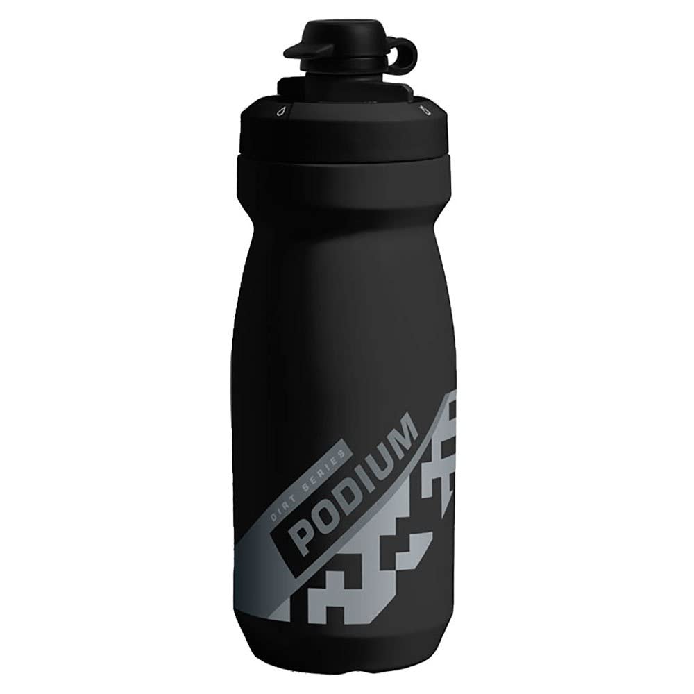 Camelbak Podium Dirt Series 21Oz Black Bottle - 001 Black/Grey, N 1902001062