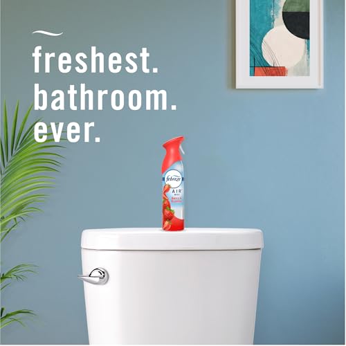 Image of Febreze Air Mist Air Freshener Spray, Odor-Fighting Room Spray, Air Fresheners for Home and Bathroom and Kitchen, Aerosol Can, Berry & Bramble Scent, 8.8oz, 1 Count