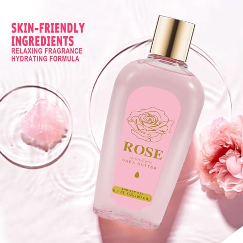 Image of Spa Luxetique New Rose 11pc Gifts for Women Spa Gift Sets