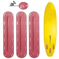 Boîte Aileron Finlandaise Pour Surf - Boîte Arrière Pro - PVC Noir - 45x18x3.5cm