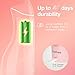 Oralfree Water flosser Teeth Picks - Dental Braces Cordless Oral Irrigator Portable Rechargeable Travel Irrigation Cleaner IPX7 Waterproof Electric Professional Flossing Teeth Cleaning for Home