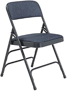 National Public Seating 2300 Series Steel Frame Upholstered Premium Fabric Seat and Back