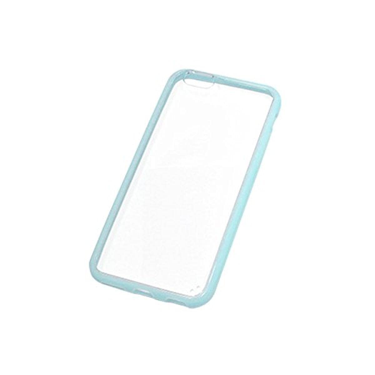 MaximalpowerPC-TPU Back Plastic Shell Hard Case Bumper Shell for iPhone 6 - Retail Packaging - Light BLue