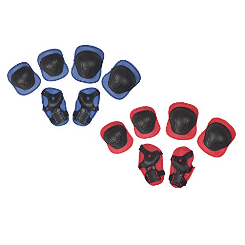 12Pcs Kids Cotovelo Joelho Pulso Guarda Protetora Almofadas De Segurança Artes De Skate