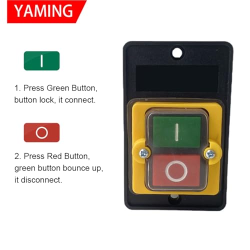Interrupteur bouton-poussoir KAO-5M pour remplacer commande défectueuse - 4