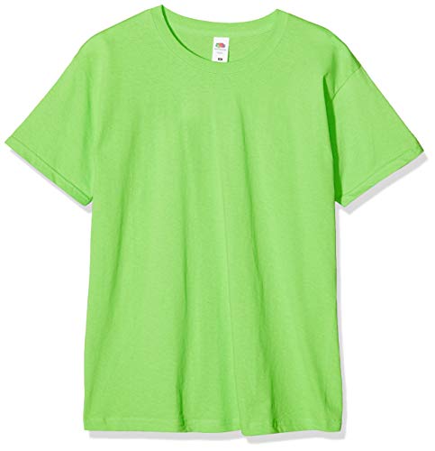 Fruit of the Loom Men's Original T. T-Shirt, Lime, XX-Large