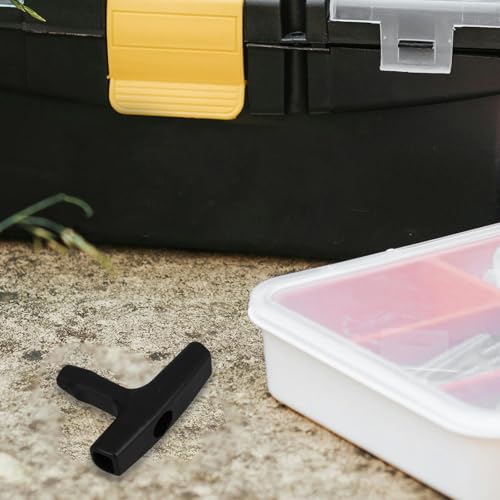 Mango de arranque de retroceso ifundom negro con cuerda resistente para motosierra 7