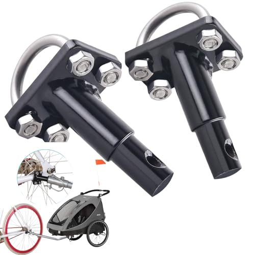 Fahrrad AnhäNger,FahrradanhäNger Kupplung,Fahrrad AnhäNgerkupplung,Schnellkupplung Tiere & Transport – Schnelle Kupplung, VerstäRkte TragfäHigkeit FüR Den TäGlichen Transport, Outdoor (2pc)