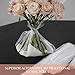 BBJ WRAPS Clear Flower Bouquet Bags for Fresh Cut Flower Bouquets with Water Retention 11.8x11.8 Inch, 100 Counts
