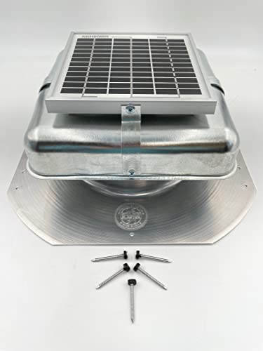 Solar Roofblaster With Galvanized Vent | Solar Roof Vent | 3 Watt | New And Improved Design #TOP2