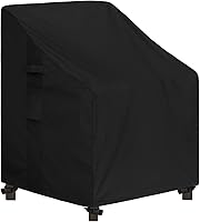 Vista 1 de Easy-Going Funda para Silla de Respaldo Alto para Exteriores Resistente a Rayos UV Funda para Silla de Patio Impermeable Funda para Muebles