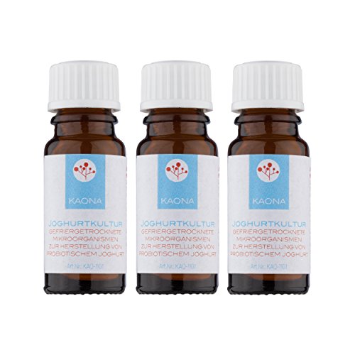 Quarkkulturen - für die Herstellung von probiotischem Quark, Käse oder Dickmilch (3x2g Pulver)