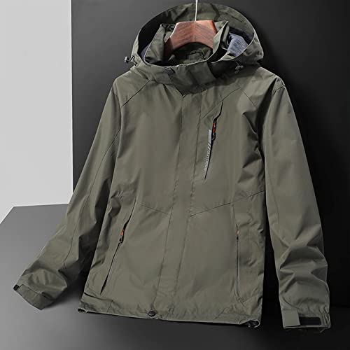 Capuche à manches longues pour homme veste imperméable légère