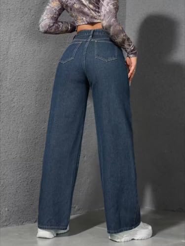 Image of Nifty Women's Denim Stretchable Baggy Fit Jeans || Available in Multiple Shades