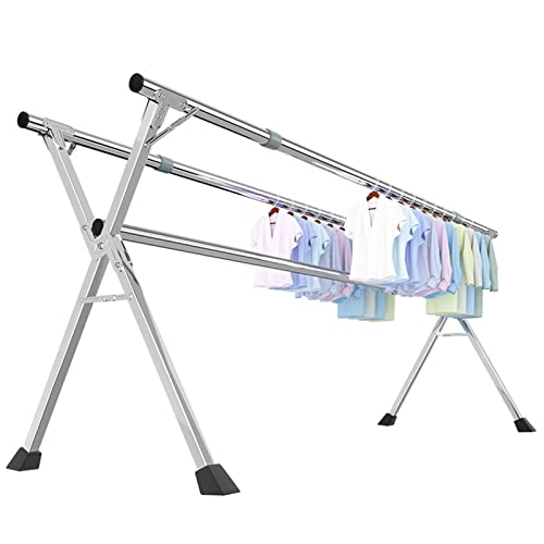 Étendoir à linge peu encombrant pliable pour petits appartements