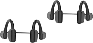 Gatuida 2 Conjuntos De Fones De Ouvido Esportivos Redução De Ruído Tampões Para Os Ouvidos Fones De Ouvido De Condução Óssea Fones De Ouvido De Condução Óssea Fones De Ouvido De Osso