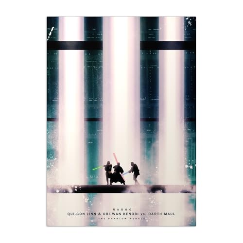 Displate Metal Poster Star Wars - Duels of Fate -