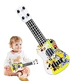Mini-Ukulele-Gitarre – 4-saitige Kindergitarre, Kollisionssichere Konstruktion, Klare Notizen, Leichtes, Tragbares Design, Steigerung Der Musikalischen Kreativität | Musikalische Bildung Für , K