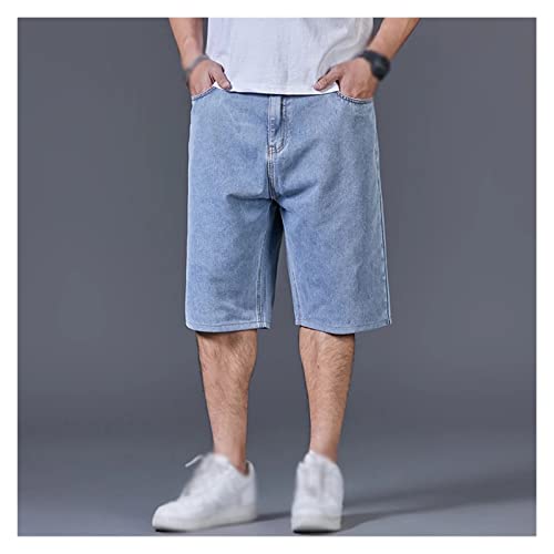 Shorts de jean masculin YXWYXWA mode homme denim bleu décontracté printemps
