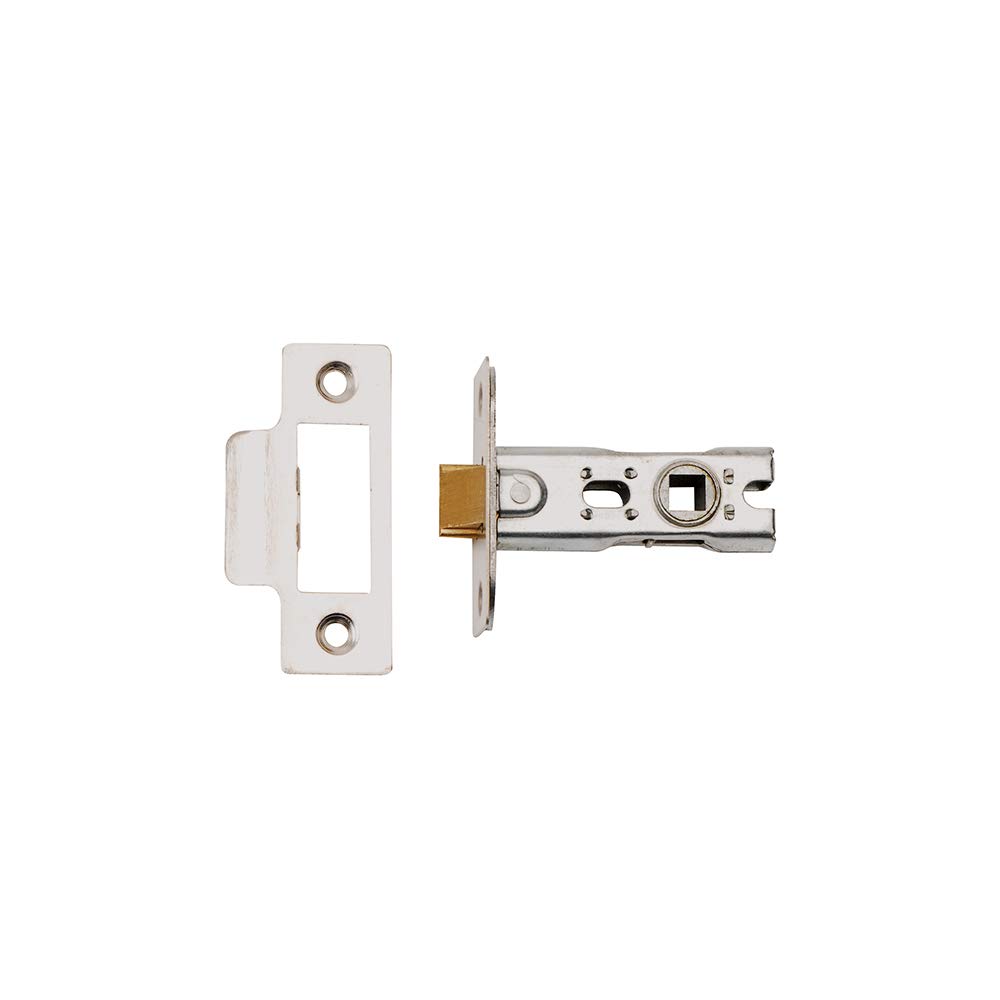 Dale Silver Polished Stainless Steel 76Mm Ce Tubular Mortice Latch - Door Hardware