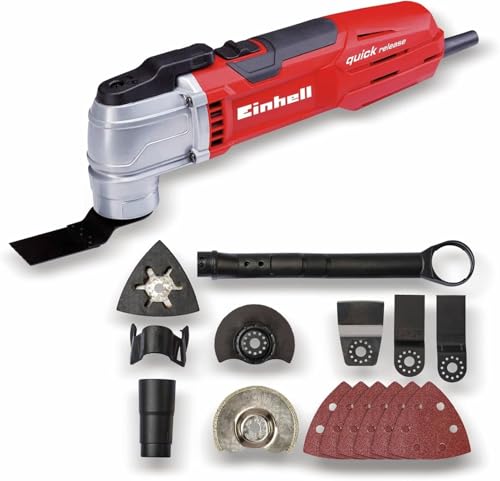 Einhell Maquina Multifuncional Electronica Te-Mg 300 Eq Potencia, Rojo, 300 W, Ohne Koffer