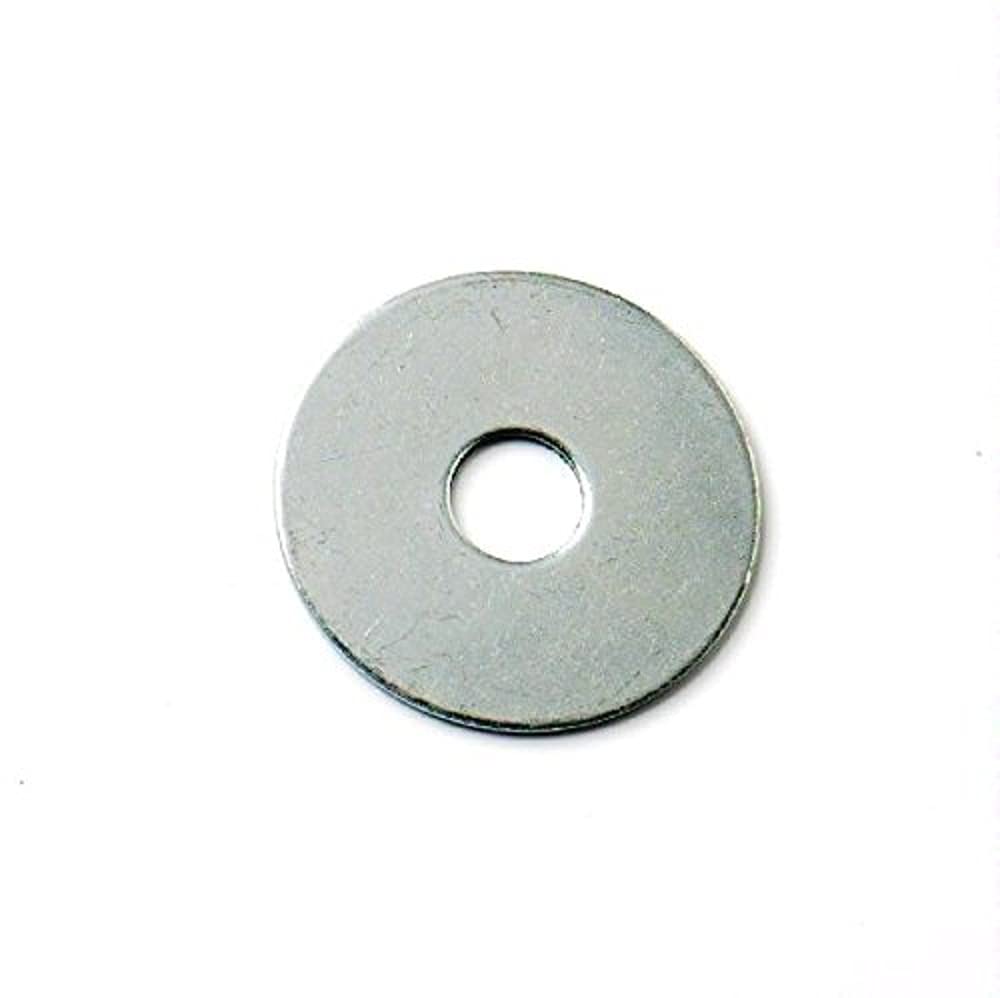 Merriway BH06096 (25 Pcs) Penny Repair Mudguard Fender Washer 25mm Diameter x 8mm Hole - Pack of 25 Pieces, Silver