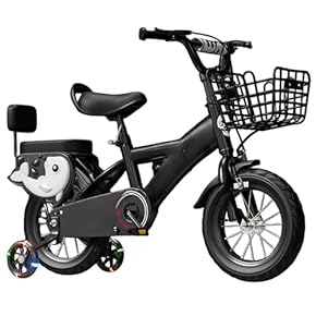 子供用自転車 ブラック the Park補助輪付き 18インチ 身長105～125cm 子供用自転車 フォルクスワーゲン BMX