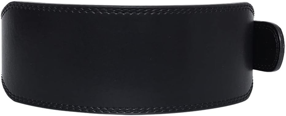 牛革の幅広で厚みのあるフィットネスウエストベルトユニバーサルスポーツトレーニング強度ベルト