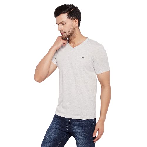 Image of Orewa Men Men's Solid Regular Fit T-Shirt