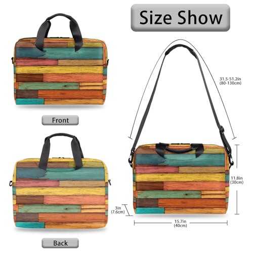 Bolso portátil vintage de 16 pulgadas resistente al agua miniatura 5