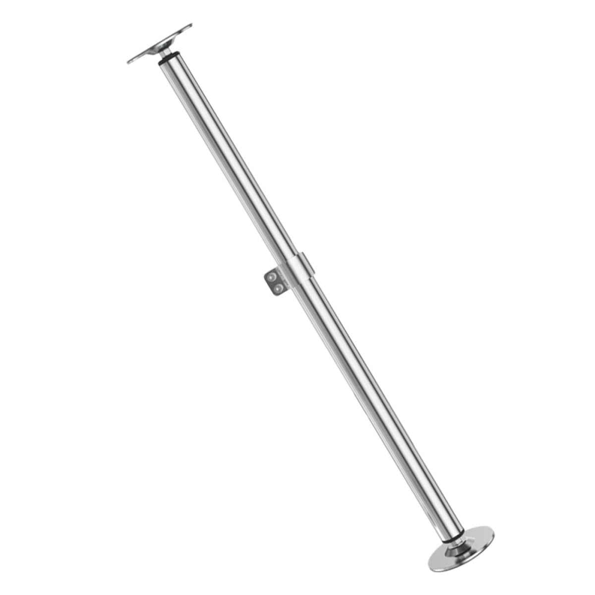Support d'évier sous-plan de cuisine télescopique inox réglable 43-75 cm