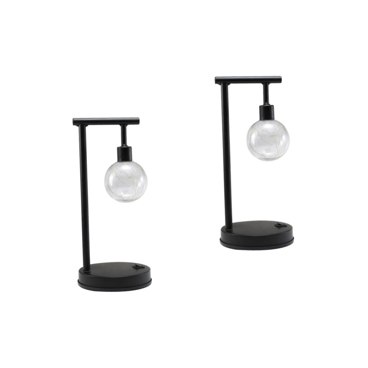 Lampe de chevet noire en métal pour résoudre le manque de luminosité lors de la lecture au lit