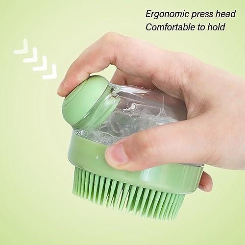 Escova de Banho para Cães, Escova de Massagem para Banho de Animais de Estimação, Escova de Banho pa