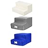 Yowablo Neue 2-Stufen-Mesh-Pet-Kombination aus Rutschfester Treppe und Leiterabdeckung (Falte Größe:30 * 35 * 20cm,1B)