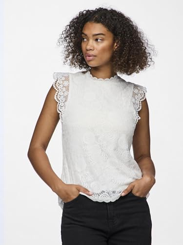 PIECES Pcolline Sl Lace Top Noos – Ansicht 2