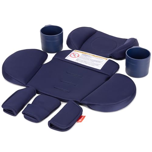 Diono Radian 3R Comfort Travel Kit, Infant Car Seat Accessory, Compatible with Radian 3R, 7-Piece Kit (2 Harness Pads, 1 Buckle Pad, Head Cushion,...