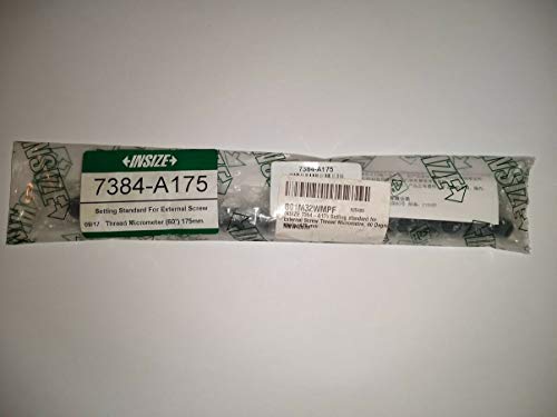 INSIZE 7384-A175 Ajuste estándar para rosca de externa micrometro de 60 grados mm